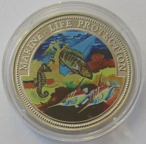 Johanniterorden 100 Liras 2000 Protección Vida Marina - Imagen 1 de 2