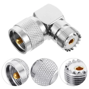 -Stecker Ellbogen Männlich-weiblicher Adapter Radioantennenadapter - Zdjęcie 1 z 12