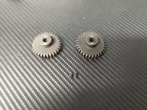 Mod 1 M1 29T 30T 5 mm orificio acero piñón engranaje foto M1 engranaje pista 1/8 motor sin escobillas - Imagen 1 de 2