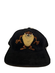 Vintage Tasmanian Devil Warner Bros. Snapback Hat Embroidered