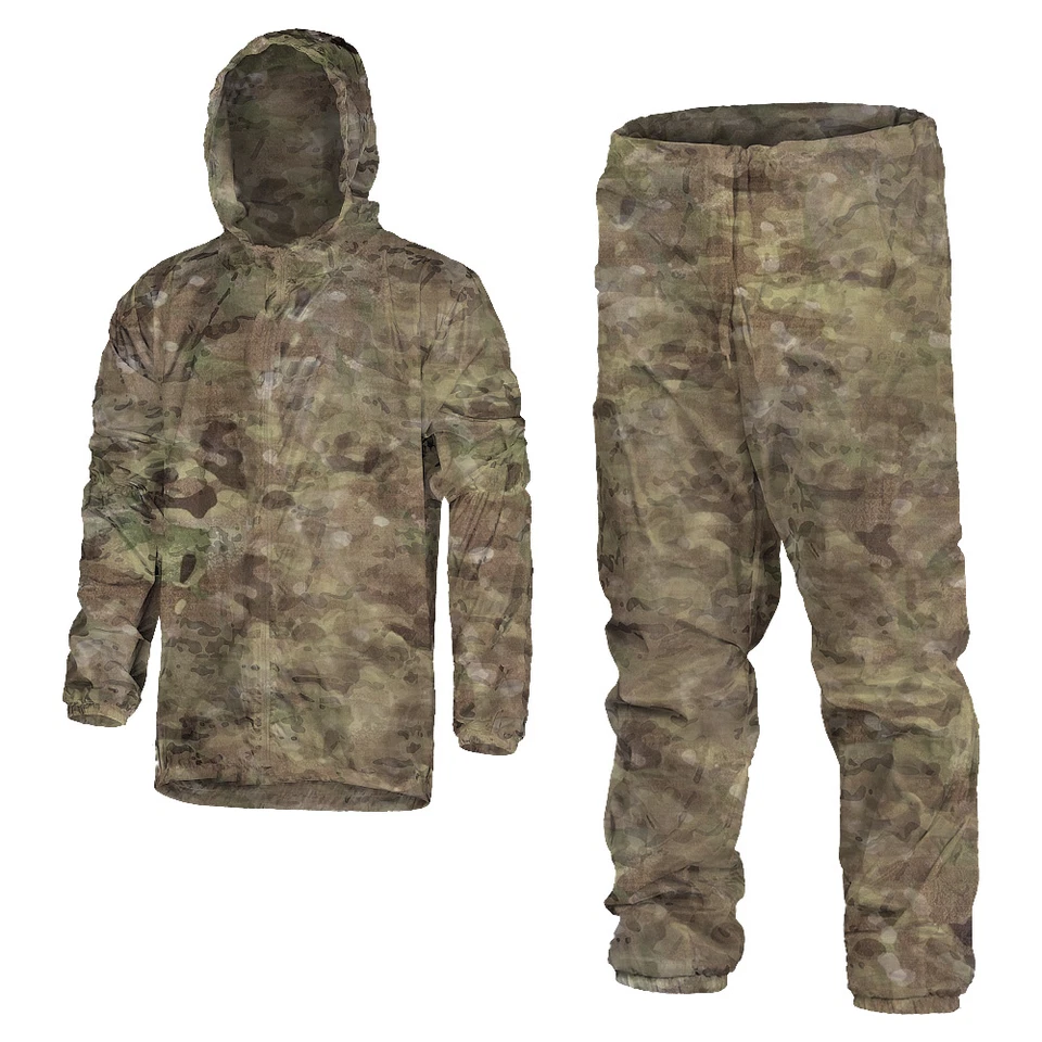 OVERSIZED Green Multicam Camouflage Pants Jacket Suit Camo Set Hunting Masking - Image 1 of 4