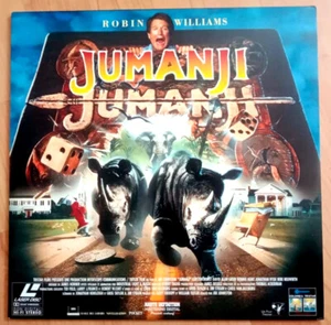 LaserDisc JUMANJI - Robin WILLIAMS / Kirsten DUNST - Edition française PAL - Imagen 1 de 2