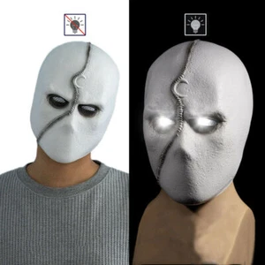 Mondritter Marc Specto Maske Cosplay Latex Masken Helm Maskerade Party Requisiten - Bild 1 von 6