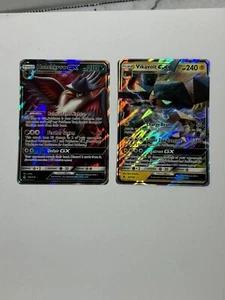 Pokémon Gx Lot (2) Honchkrow Vikavolt Holo - Picture 1 of 4