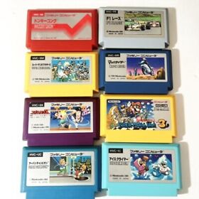 #Famicom Nintendo game loto of 14 Donkey Kong Mach Rider tokaido53tugi etc