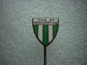 alte Anstecknadel - SuS 24 Haarzopf - Fußball Nadel ca. 1,2 cm - Bild 1 von 2