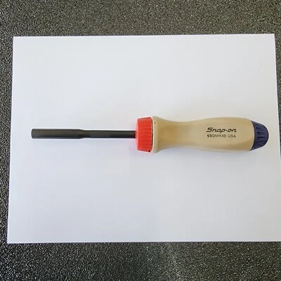 Herramientas Snap-on NUEVO RARO COMBATE BRONCEADO/ROJO/AZUL Destornillador de trinquete con brocas SSDMR4B Foto 1 de 4