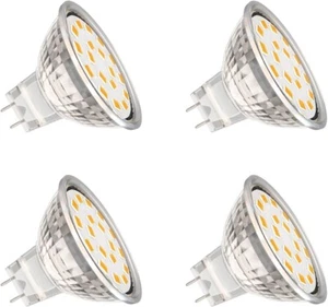 4x MR11 BOMBILLA LED FOCO 3W 12V AUTOCARAVANA CARAVANA BARCO CÁMPER FURGONETA PAQUETE DE 4 WW - Imagen 1 de 5