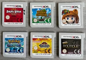 NINTENDO 2DS 3DS SPIELE AUSWAHL SAMMLUNG GETESTET & GEPRÜFT NUR MODULE - Bild 1 von 15