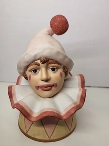 Music Box Vintage Enesco 1985 Clown Porcellana "Memorie" Funzionante! - Foto 1 di 6