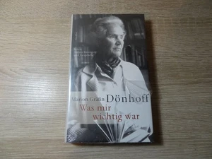 OVP / Marion Gräfin Dönhoff: Was mir wichtig war / Gebunden - Bild 1 von 6