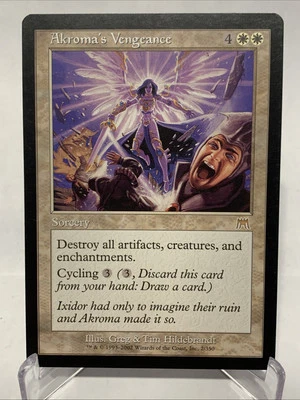 MTG Akroma's Vengence ( NM ) from Onslaught : Magic the Gathering - Image 1 of 2