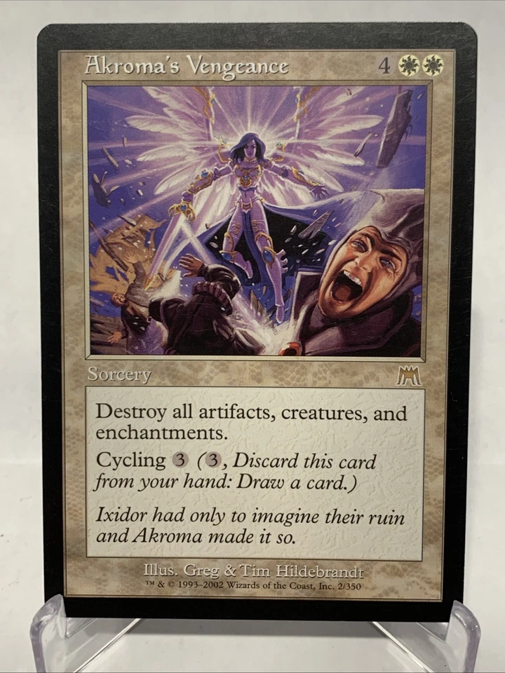 MTG Akroma's Vengence ( NM ) from Onslaught : Magic the Gathering - Image 1 of 2
