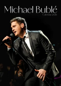 2026 A3 MICHAEL BUBLE WALL CALENDAR mint sealed new free uk postage - Picture 1 of 3