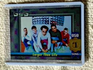 2000 Winterland Back Street Boys BSB Promokarte #8 von 12 größer als das Leben MT - Bild 1 von 2