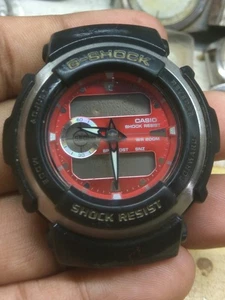 USED CASIO (3750) G-300 G-SHOCK DIGITAL WATCH FOR PARTS & REPAIR & WATCHMAKERS - Picture 1 of 7