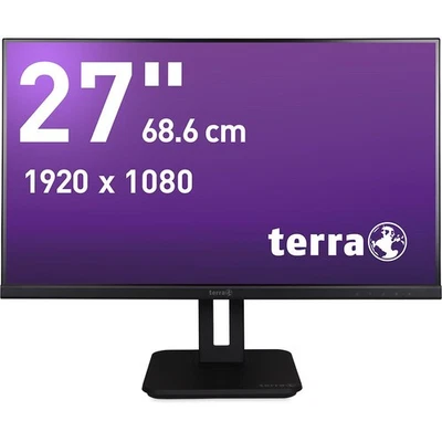 TERRA Lcd/Led 2748W Pv V3.1 Schwarz Hdmi/Dp/Usb-C Greenline Plus - Bild 1 von 4