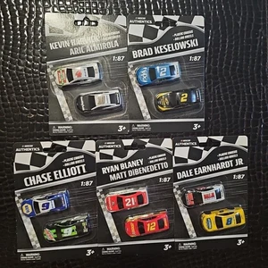 5 Doppelpacks - 2020 Wave 1 - Nascar Authentics 1:87 Diecast - verschiedene Treiber - Bild 1 von 14