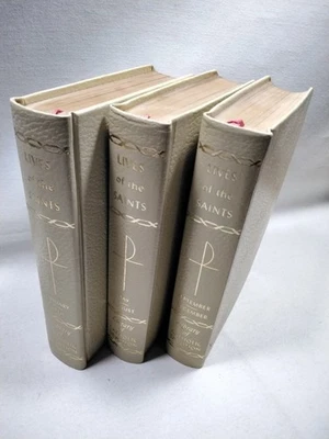 The Lives Of The Saints Library Of Catholic Devotion Set Of 3 1965 Foto 1 de 4