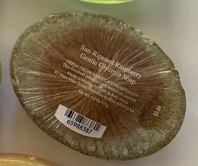 Bath And Body Works Glycerin Soaps Discontinued Sun Ripened Raspberry - Image 1 of 2