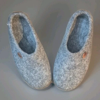 ZAPATILLAS CLÁSICAS WOOLFIT/GRIS LT/SUELA DE GOMA NATURAL/VARIAS TALLAS/USADAS Foto 1 de 4