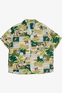 Camisa hawaiana vintage rara años 40/50 - Imagen 1 de 5