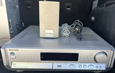 Panasonic SA-HT80 Vintage 5 DVD Cambiador de CD Receptor de Cine en Casa Sonido Envolvente Foto 1 de 4