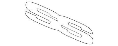 Calcomanía de tapa de cubierta GM SS genuina en rojo 92228475 Foto 1 de 3