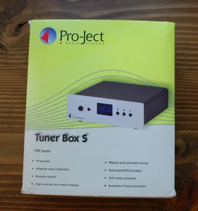 Pro-Ject Audio Systems Tuner Box S - Black Faceplate - Picture 1 of 5