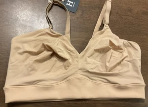 Maglione Harper Wilde The Bliss triangolo bralette senza ferretto taglia 4XL beige nuovo con etichette - Foto 1 di 6