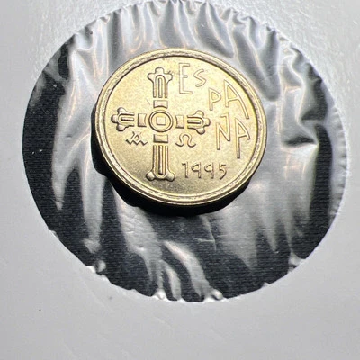 1995 SPAIN 5 PESETAS ASTURIAS WORLD COIN ~ X1448 - Image 1 of 2