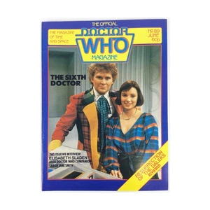 Marvel Doctor Who M #89 "The Sixth Doctor, Elisabeth Sladen Interview, Mag VG+ - Imagen 1 de 1