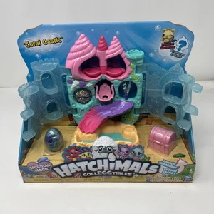 Coral Castle Playset Hatchimals CollEGGtibles Mermal Magic Pool Treasure Chest - Picture 1 of 9