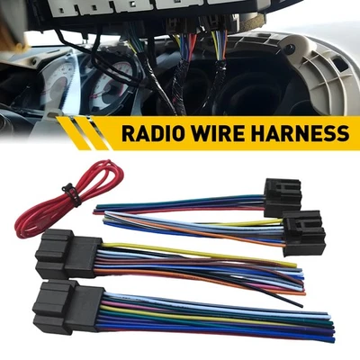 Radio Power Harness Cable Wire Adapter Support For 07-2013 LINCOLN Navigator MKX - Изображение 1 из 4