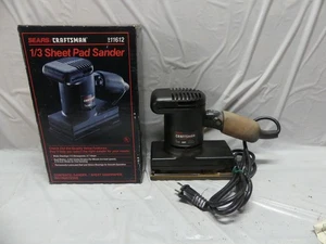 Sears Craftsman 9 11612 Doble Movimiento, 1/3ª Hoja, Lijadora Acabada, Hecha en EE. UU. - Imagen 1 de 8