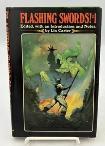 FLASHING SWORDS! #1 By Lin Carter (1973) 1st Edition Hardcover DJ - Imagen 1 de 17