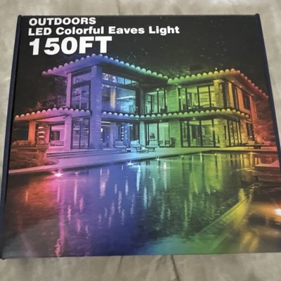Permanent Outdoors 150ft LED Colorful Eaves Lights - Image 1 of 4