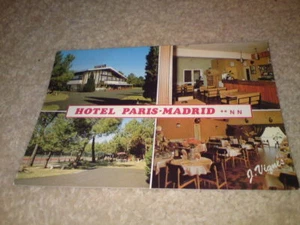 POSTKARTE - HOTEL PARIS-MADRID - Bild 1 von 1