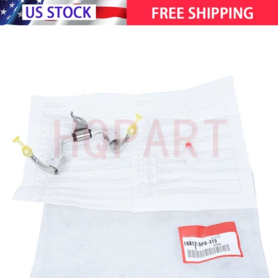 For Honda 2017-2020 Civic CR-V 2018-20 Accord Fuel Joint Pipe 16012-5PA-315 New - Image 1 of 4