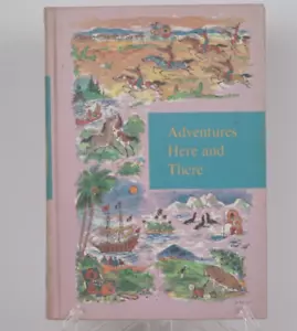 Adventures Here & There Through Golden Windows Hardcover Vintage Nursery MCM #6 - Picture 1 of 7