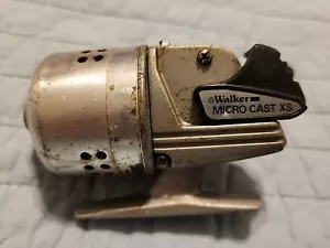 Walker Micro Cast XS Vintage Spinnrolle. Hergestellt in Japan. Seltenes Angeln - Bild 1 von 6