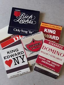 Tobacco Ads on Vintage Match Books