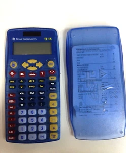 Texas Instruments TI-15 Explorer Elementary Calculator W/Cover - Picture 1 of 4