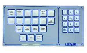 Praxis Automation CDD-600 93.6.020.000 Bedientastatur Funktion Zifferntastatur - Bild 1 von 10