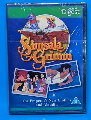Simsala Grimm DVD Aladdin / Emperor's New Clothes NEW - Image 1 of 2