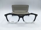 Fendi FF 0234 Women's Black Green Frame Demo Lens Rectangular Eyeglasses 52MM