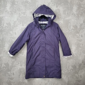 Chaqueta cortavientos Jack Murphy Heritage para mujer 10 azul marino con capucha frontal a presión - Imagen 1 de 8