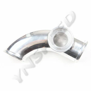 Adaptador de tubo de aluminio turbo válvula de soplado SSQV SQV BOV de 90 grados 2,5" pulgadas - Imagen 1 de 2