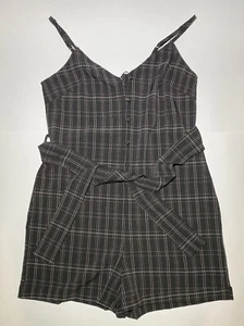 Zaful Forever Young Damen Jumpsuit Größe S (EU 36) Schwarz Kariert - Bild 1 von 2