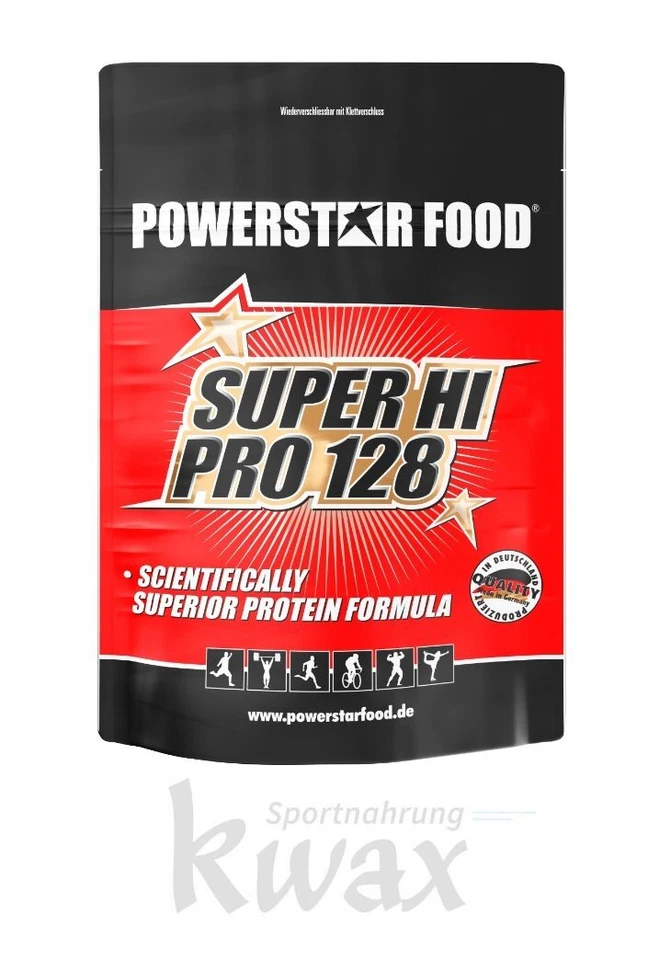 (EUR 21,80/kg) Powerstar Food Super Hi Pro 128 - 5000g Beutel